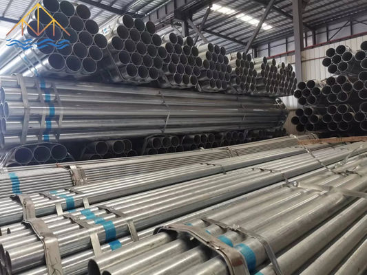 Width Customer Requirements Galvanized Steel Pipe EXW Term 58m 6m 12m Suitable for Water Gas and Structural Applications