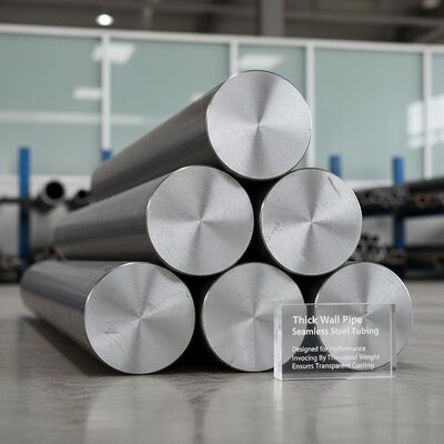 Thick Wall Pipe Seamless Steel Tubing Designed for Performance Invoicing By Theoretical Weight Ensures Transparent Costing